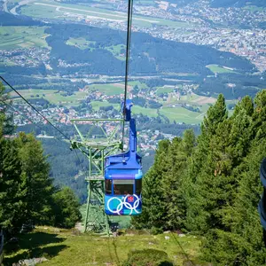 Hungerburg Funicular and Nordkette Cable Car - Innsbruck, Austria. Enjoy the Hungerburg Funicular and Nordkette cable car ride with stunning mountain views - Free access via Innsbruck Card.